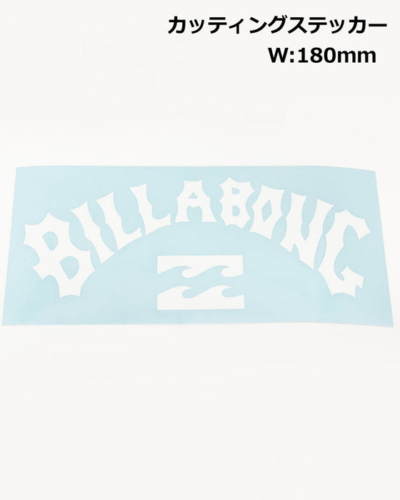 BILLABONG カッティングステッカー W18cm【2021年春夏モデル】