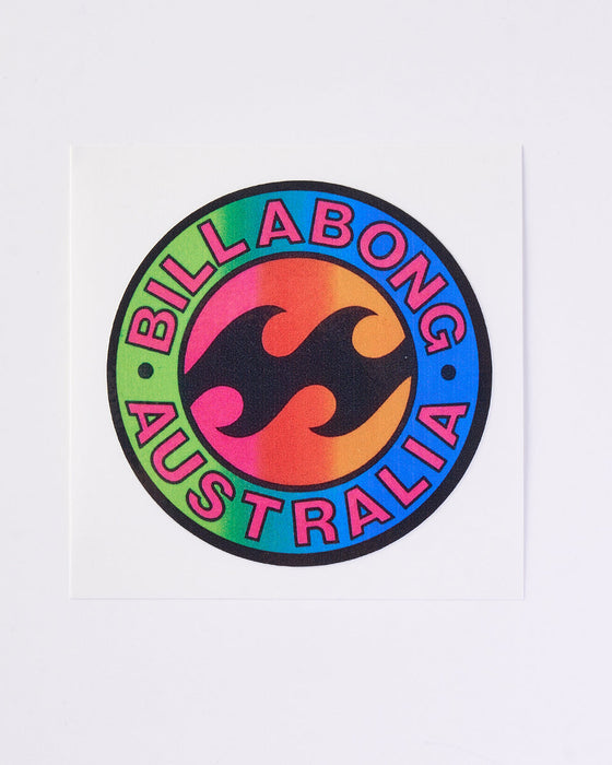 BILLABONG メンズ ステッカー BLU 6.5cm 【2024年秋冬モデル】