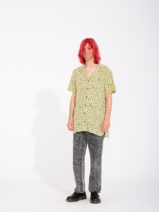 【OUTLET】VOLCOM Womens Surfpunk Shirt - AURA YELLOW
