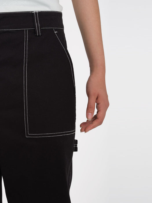 【OUTLET】VOLCOM Womens Stone Kraft Jeans - BLACK