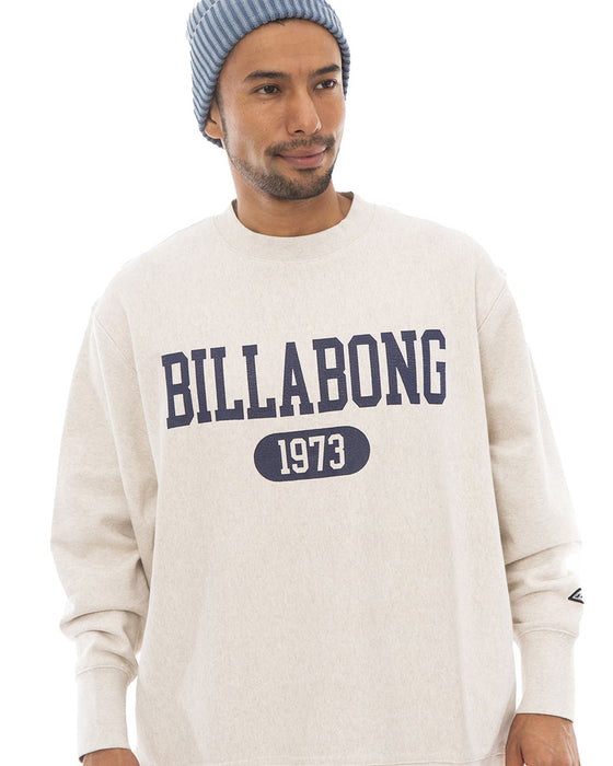 【OUTLET】BILLABONG メンズ COLLEGE トレーナー 【2023年春夏モデル】