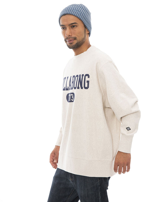 【OUTLET】BILLABONG メンズ COLLEGE トレーナー 【2023年春夏モデル】