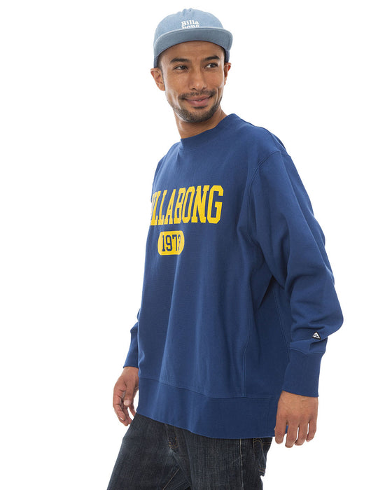 【OUTLET】BILLABONG メンズ COLLEGE トレーナー 【2023年春夏モデル】