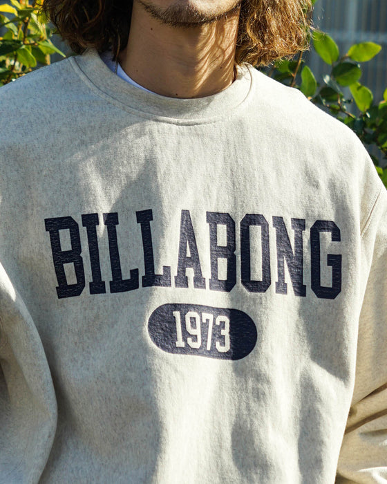 【OUTLET】BILLABONG メンズ COLLEGE トレーナー 【2023年春夏モデル】