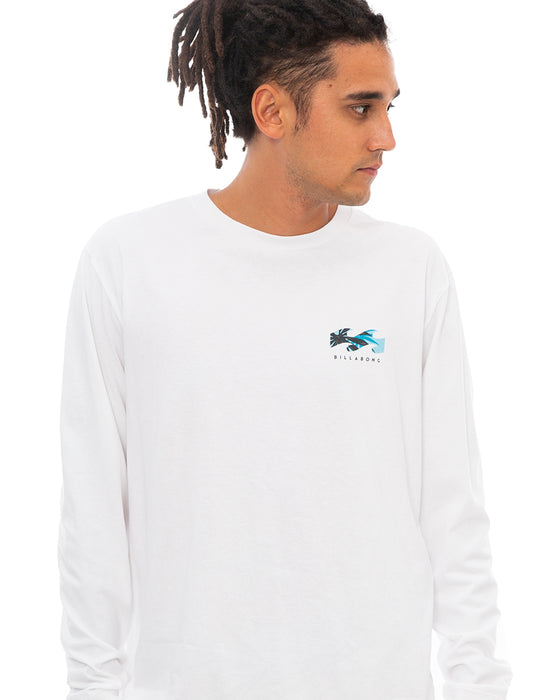 【OUTLET】BILLABONG メンズ ARCH WAVE ロンＴ 【2023年春夏モデル】