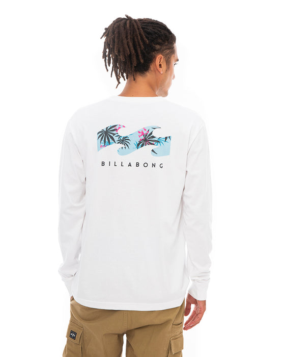 【OUTLET】BILLABONG メンズ ARCH WAVE ロンＴ 【2023年春夏モデル】