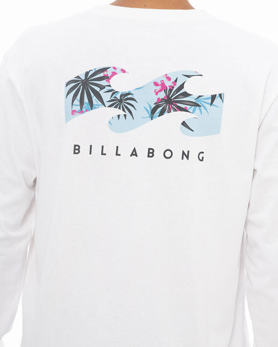 【OUTLET】BILLABONG メンズ ARCH WAVE ロンＴ 【2023年春夏モデル】