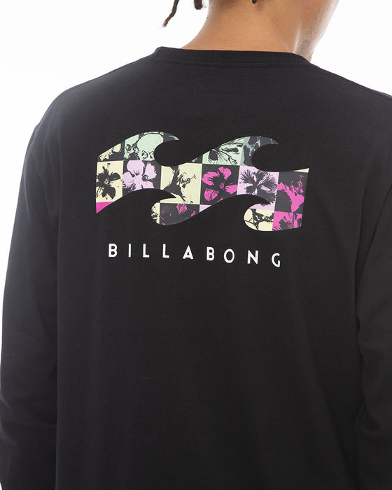 【OUTLET】BILLABONG メンズ ARCH WAVE ロンＴ 【2023年春夏モデル】