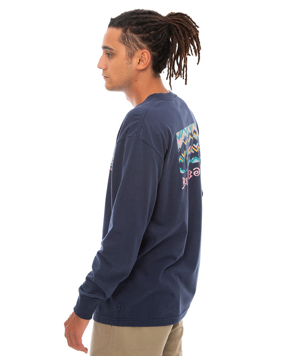 【OUTLET】BILLABONG メンズ WAVE WASHED ロンＴ 【2023年春夏モデル】