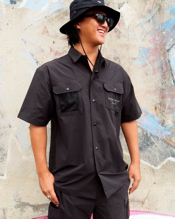 【OUTLET】BILLABONG メンズ 【A/Div.】 UTILITY SHIRTS 半袖シャツ 【2023年春夏モデル】