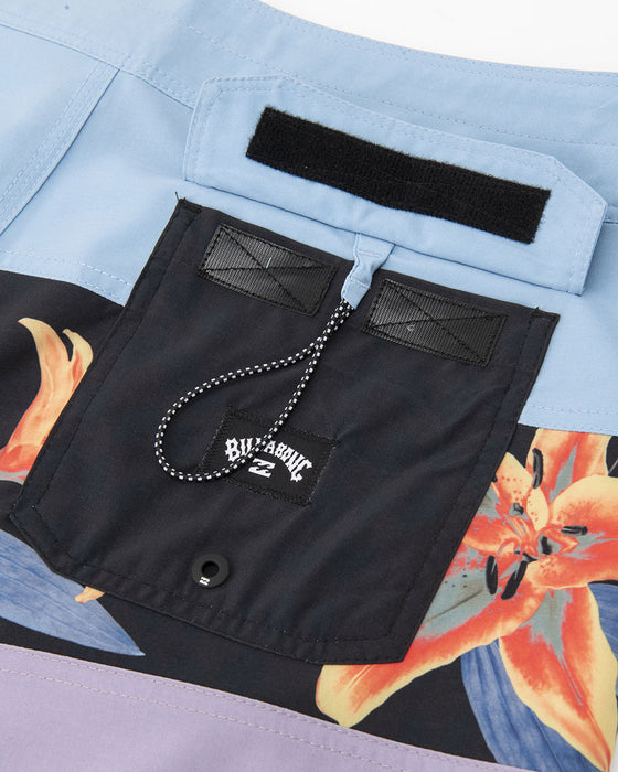 【OUTLET】BILLABONG メンズ 【PRO】 TRIBONG PRO ボードショーツ/サーフトランクス BLU 【2023年夏モデル】