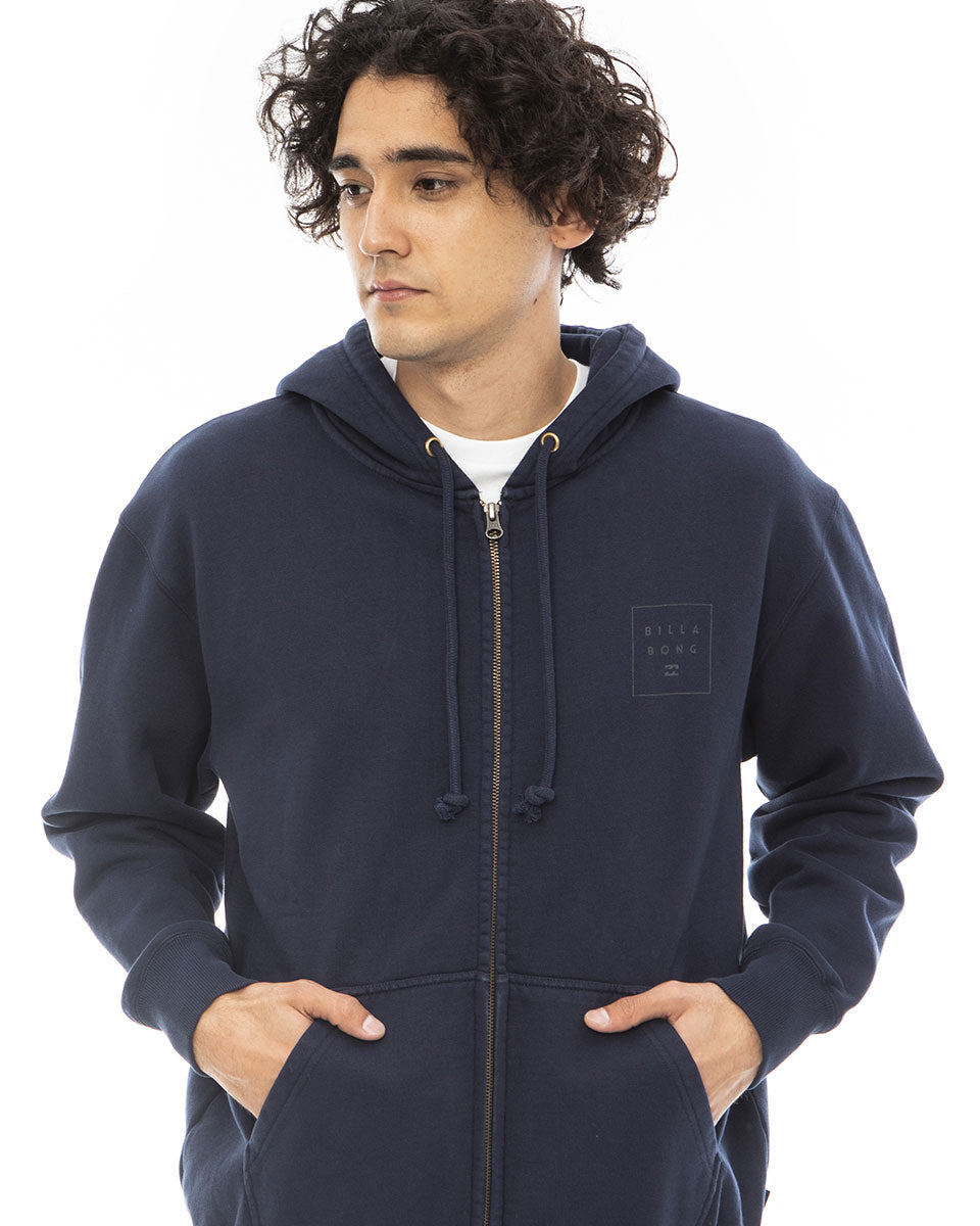 OUTLET】BILLABONG メンズ 【WAVE WASHED】 BIG SQUARE ZIP HOOD 