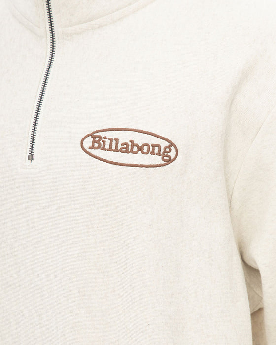 【OUTLET】BILLABONG メンズ 【BAD DOG】 RE-ISSUE HALF ZIP パーカー 【2023年秋冬モデル】