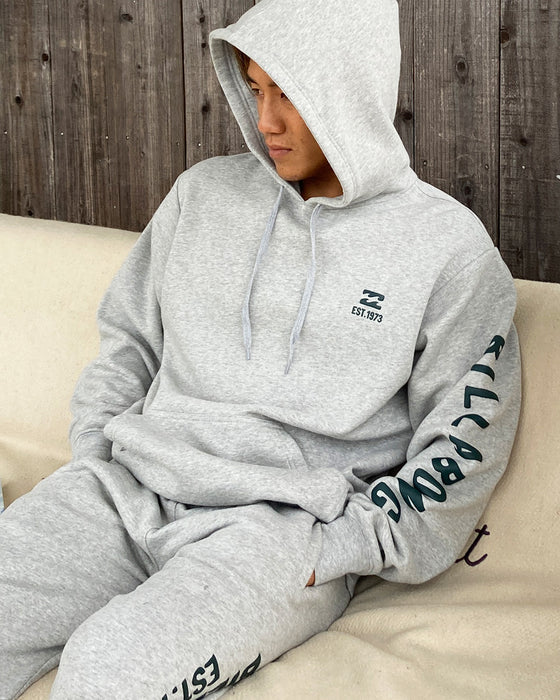 【OUTLET】BILLABONG メンズ LOGO SET UP スウェットジャケット 【2023年秋冬モデル】