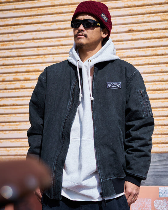 【OUTLET】BILLABONG メンズ 【BAD DOG】 HEAVY BARREL SWEAT スウェットジャケット 【2023年秋冬モデル】