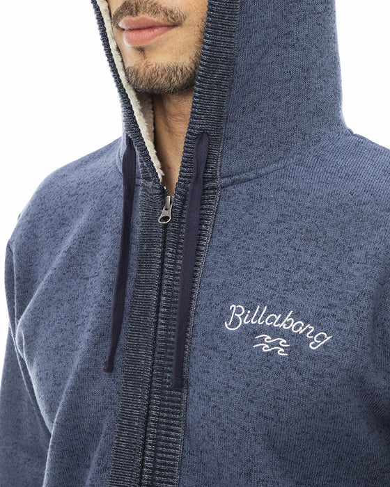 【OUTLET】BILLABONG メンズ KNIT FLEECE セットアップ ジップパーカー 【2023年秋冬モデル】