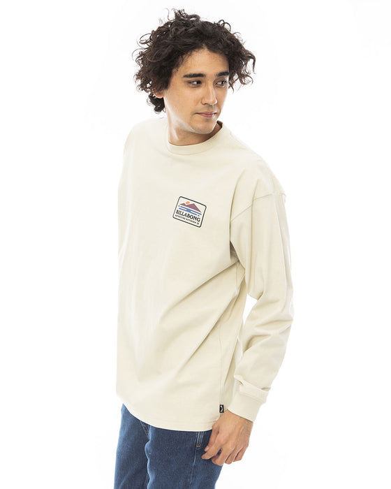 【OUTLET】【オンライン限定カラー】BILLABONG メンズ RANGE ロンＴ GRB 【2023年秋冬モデル】