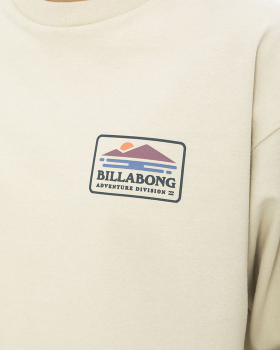 【OUTLET】【オンライン限定カラー】BILLABONG メンズ RANGE ロンＴ GRB 【2023年秋冬モデル】