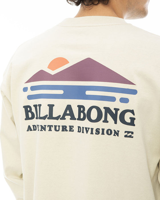 【OUTLET】【オンライン限定カラー】BILLABONG メンズ RANGE ロンＴ GRB 【2023年秋冬モデル】