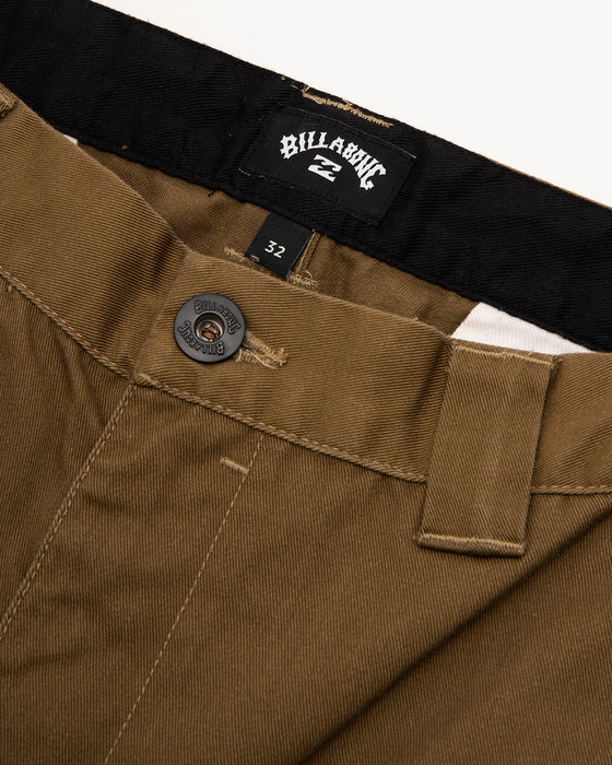 【OUTLET】BILLABONG メンズ CARTER PANT ロングパンツ 【2023年秋冬モデル】