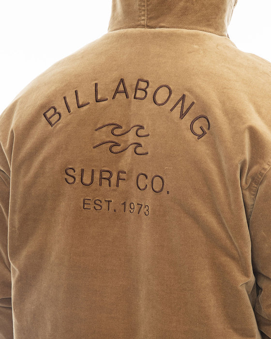 【OUTLET】BILLABONG メンズ 【WAVE WASHED】 INDIGO VELOUR JACKET ジャケット 【2023年秋冬モデル】