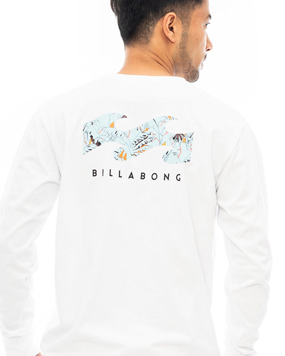 【OUTLET】【直営店限定】BILLABONG メンズ BACK WAVE ロンＴ 【2023年秋冬モデル】
