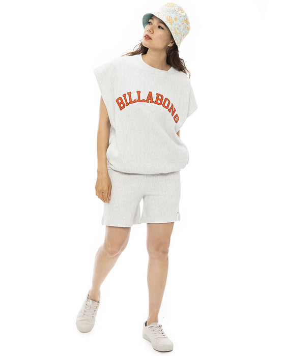 【OUTLET】BILLABONG レディース HEAVY BARREL WALK SHORTS スウェットショートパンツ 【2023年春夏モデル】