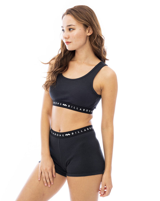 【OUTLET】BILLABONG レディース 【CHILLWEAR】 LOGO BAND INNER BRA TOP インナーカップ付きブラトップ 【2023年夏モデル】