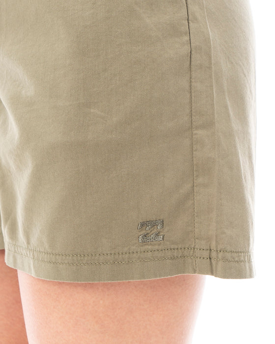 【OUTLET】【直営店限定】BILLABONG レディース WOVEN WALK SHORTS ショートパンツ 【2023年夏モデル】