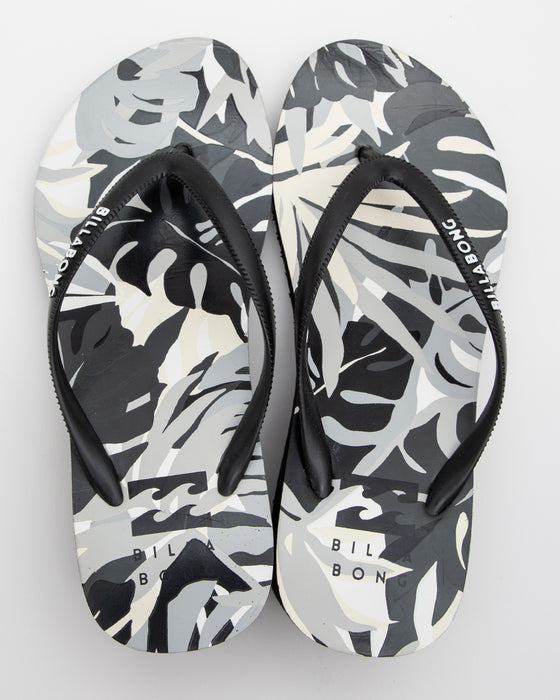 【OUTLET】BILLABONG レディース FLIP FLOPS PLATFORM PRINT 厚底ビーチサンダル 【2023年春夏モデル】