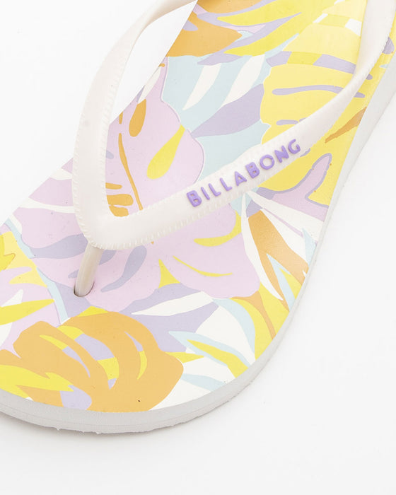 【OUTLET】BILLABONG レディース FLIP FLOPS PLATFORM PRINT 厚底ビーチサンダル 【2023年春夏モデル】