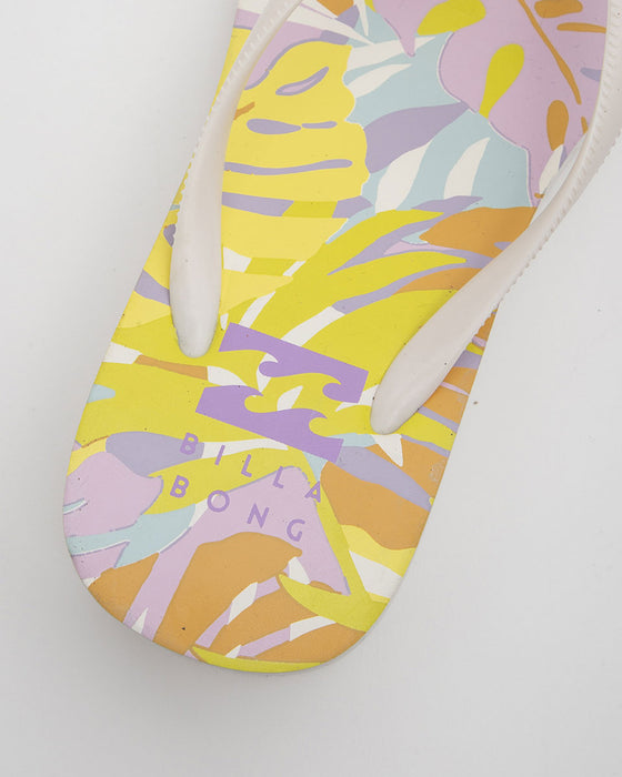 【OUTLET】BILLABONG レディース FLIP FLOPS PLATFORM PRINT 厚底ビーチサンダル 【2023年春夏モデル】