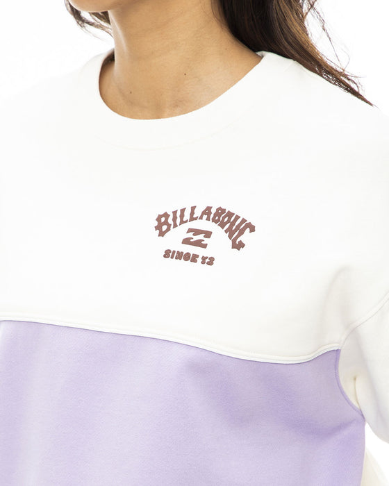 【OUTLET】BILLABONG レディース 【SINCE73】 SHACKED KENDALL CREW クルーネックトレーナー 【2023年秋冬モデル】