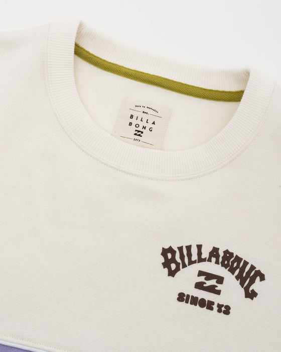 【OUTLET】BILLABONG レディース 【SINCE73】 SHACKED KENDALL CREW クルーネックトレーナー 【2023年秋冬モデル】