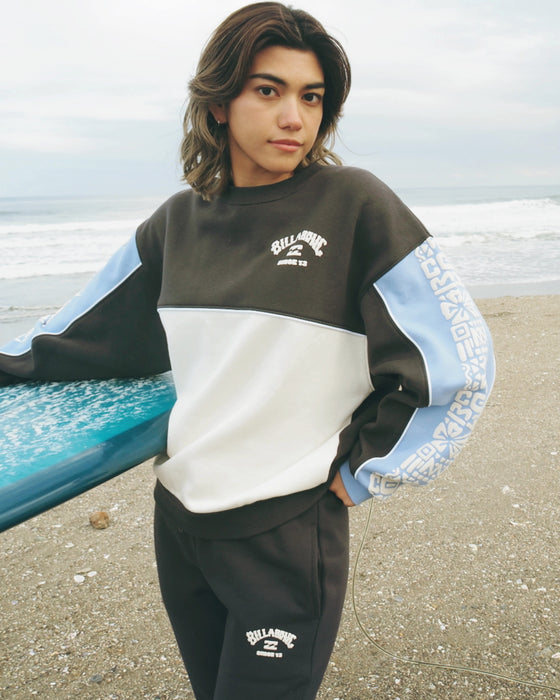 【OUTLET】BILLABONG レディース 【SINCE73】 SHACKED KENDALL CREW クルーネックトレーナー 【2023年秋冬モデル】