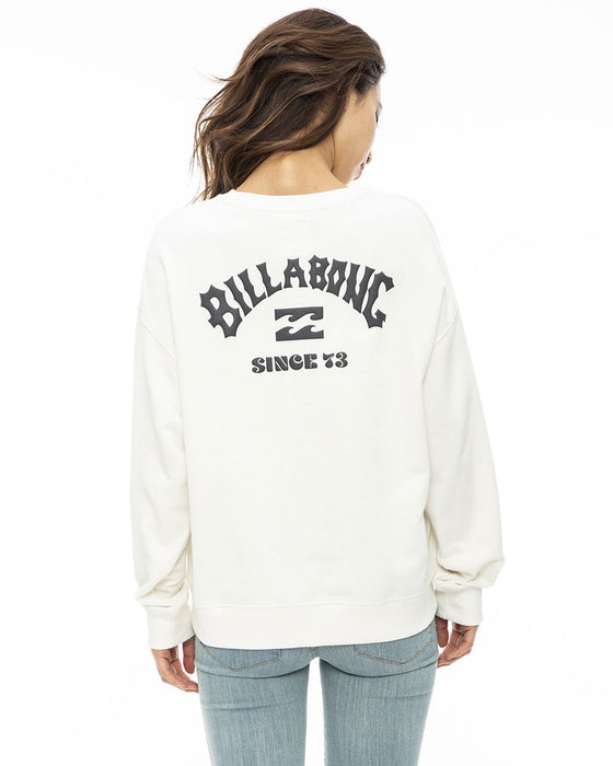 【OUTLET】BILLABONG レディース 【SINCE73】 SINCE'73 SWEAT CREW クルーネックトレーナー 【2023年秋冬モデル】