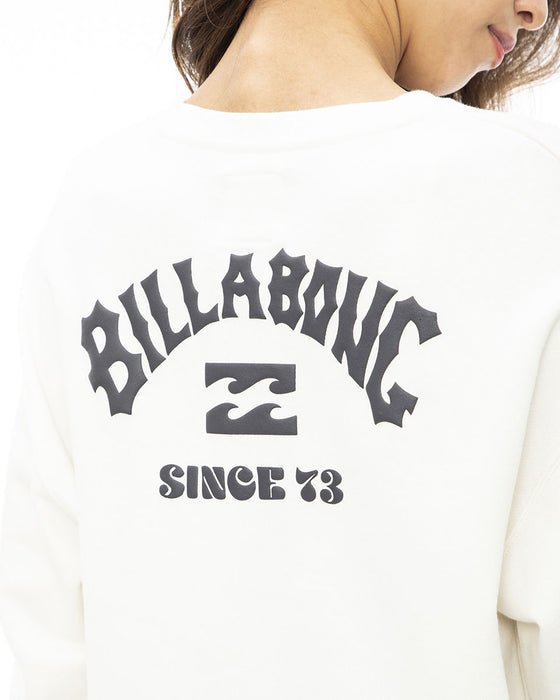 【OUTLET】BILLABONG レディース 【SINCE73】 SINCE'73 SWEAT CREW クルーネックトレーナー 【2023年秋冬モデル】