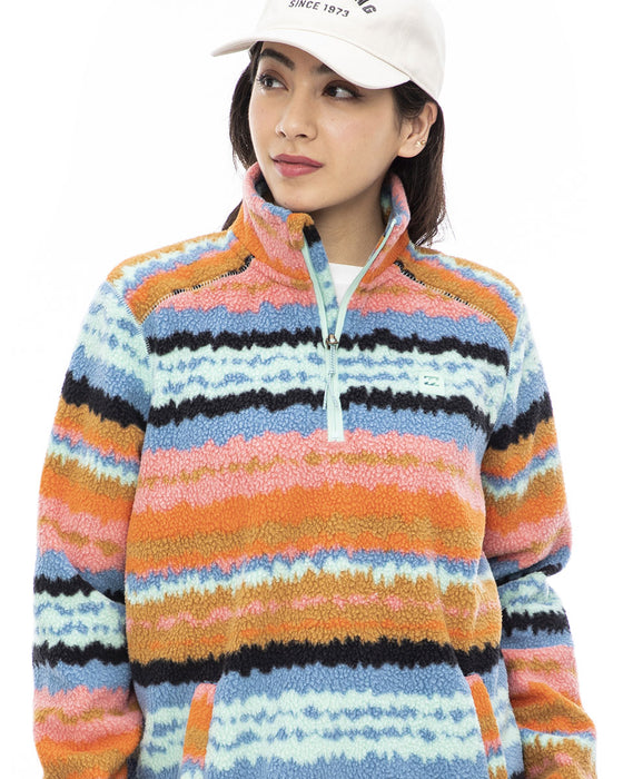 【OUTLET】BILLABONG レディース 【A/Div.】 BOUNDARY MOCK 3 プルオーバー 【2023年秋冬モデル】