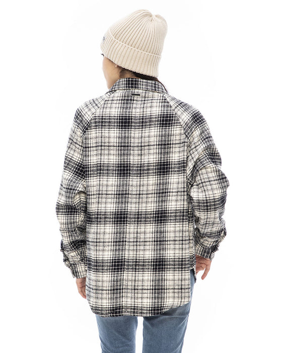 【OUTLET】BILLABONG レディース 【SALT & FIRE】 BEST TIME 長袖シャツ 【2023年秋冬モデル】