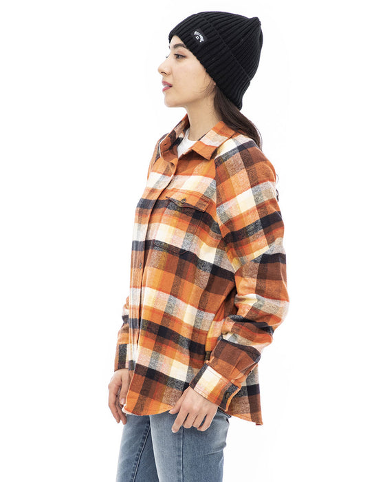 【OUTLET】BILLABONG レディース 【SALT & FIRE】 BEST TIME 長袖シャツ 【2023年秋冬モデル】