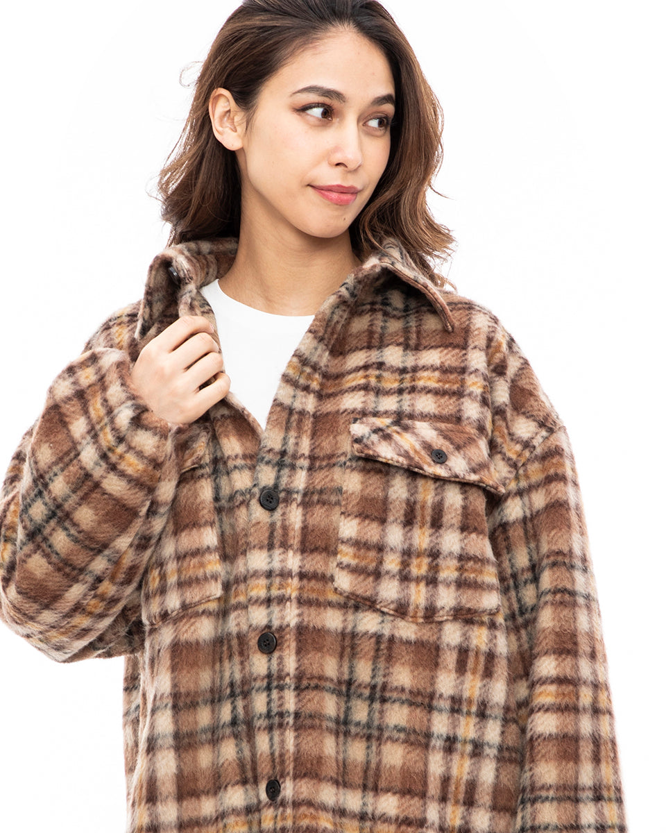 OUTLET】BILLABONG レディース MEDIUM LENGTH LIGHT SHIRT JACKET