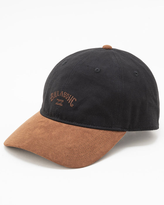 【OUTLET】BILLABONG レディース CANVAS SUEDE ARCH LOGO CAP キャップ 【2023年秋冬モデル】