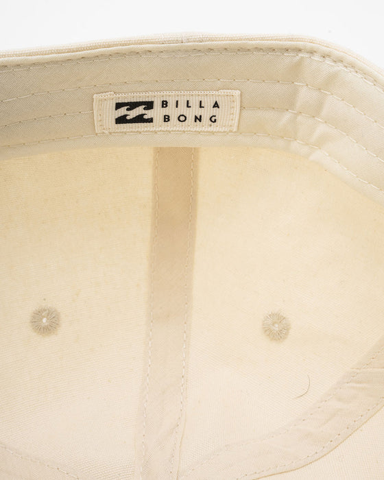 【OUTLET】BILLABONG レディース CANVAS SUEDE ARCH LOGO CAP キャップ 【2023年秋冬モデル】
