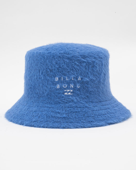 【OUTLET】BILLABONG レディース HAIRY NYLON KNIT BUCKET HAT バケットハット 【2023年秋冬モデル】