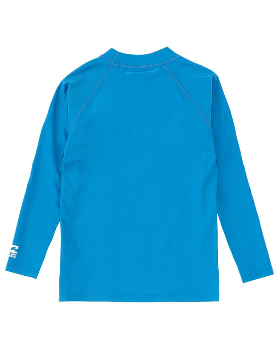 【OUTLET】BILLABONG キッズ LOGO LS ラッシュガード (90~150) 【2023年春夏モデル】