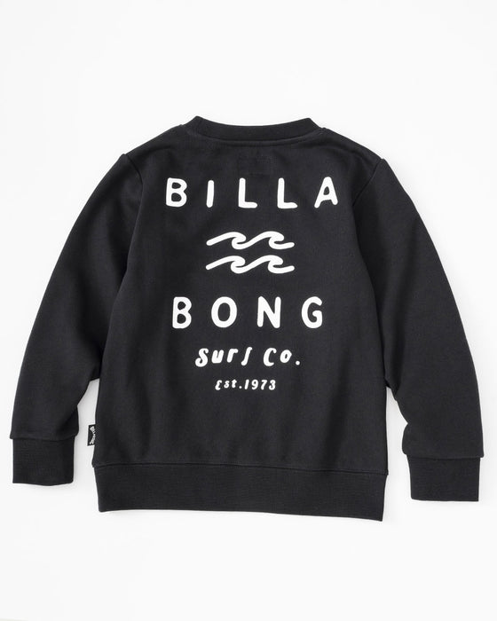 【OUTLET】BILLABONG キッズ ONE TIME トレーナー (90~160) 【2023年秋冬モデル】