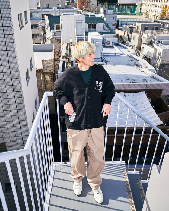 【OUTLET】ELEMENT メンズ NAGID RAC CARDIGAN スウェットジャケット FBK 【2023年春夏モデル】