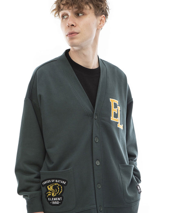 【OUTLET】ELEMENT メンズ NAGID RAC CARDIGAN スウェットジャケット FNT 【2023年春夏モデル】