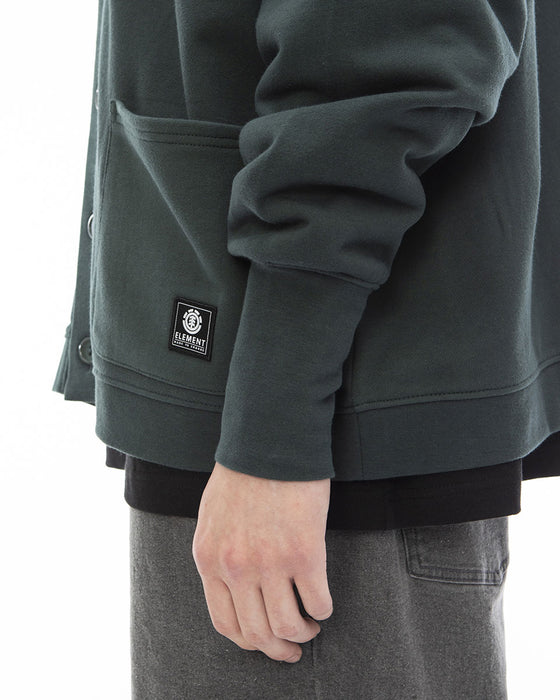 【OUTLET】ELEMENT メンズ NAGID RAC CARDIGAN スウェットジャケット FNT 【2023年春夏モデル】