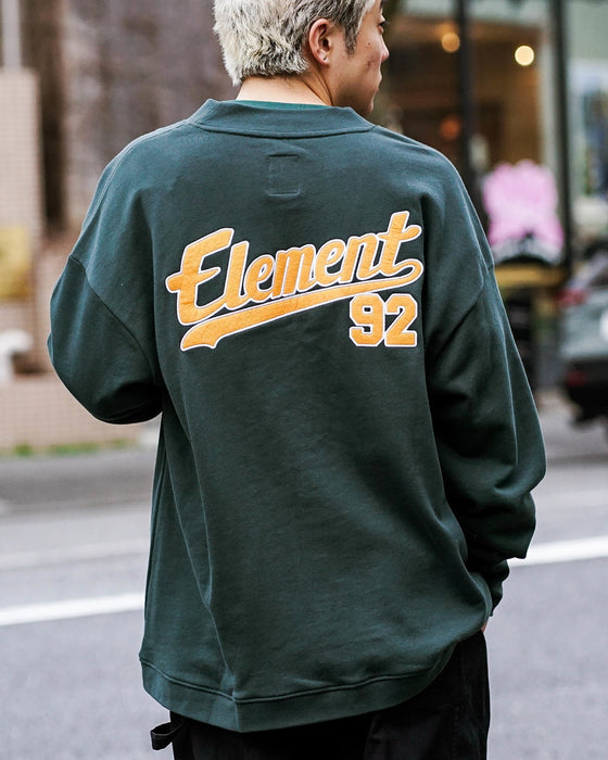 【OUTLET】ELEMENT メンズ NAGID RAC CARDIGAN スウェットジャケット FNT 【2023年春夏モデル】